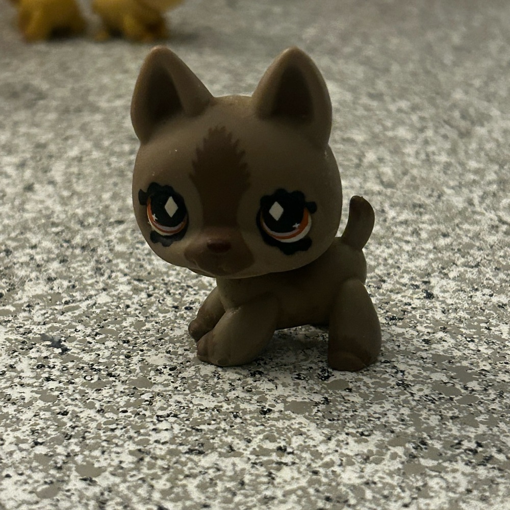 Black dog LPS Littlest Pet Shop
